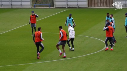 Les Bleus à l'entraînement, Equipe de France