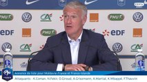 Conférence de presse de didier deschamps (le replay)