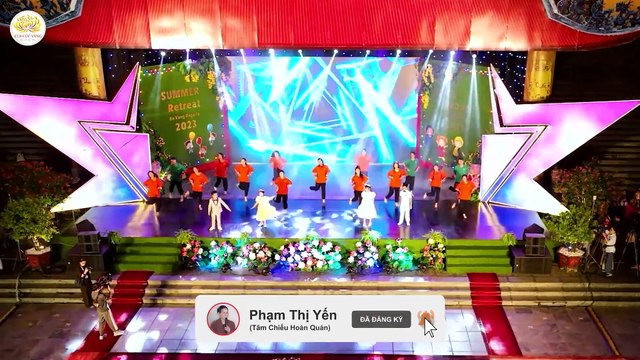 Bài hát Búp sen hồng vui khóa tu mùa hè Sáng tác lời Phật tử Phạm Thị Yến (Tâm Chiếu Hoàn Quán)