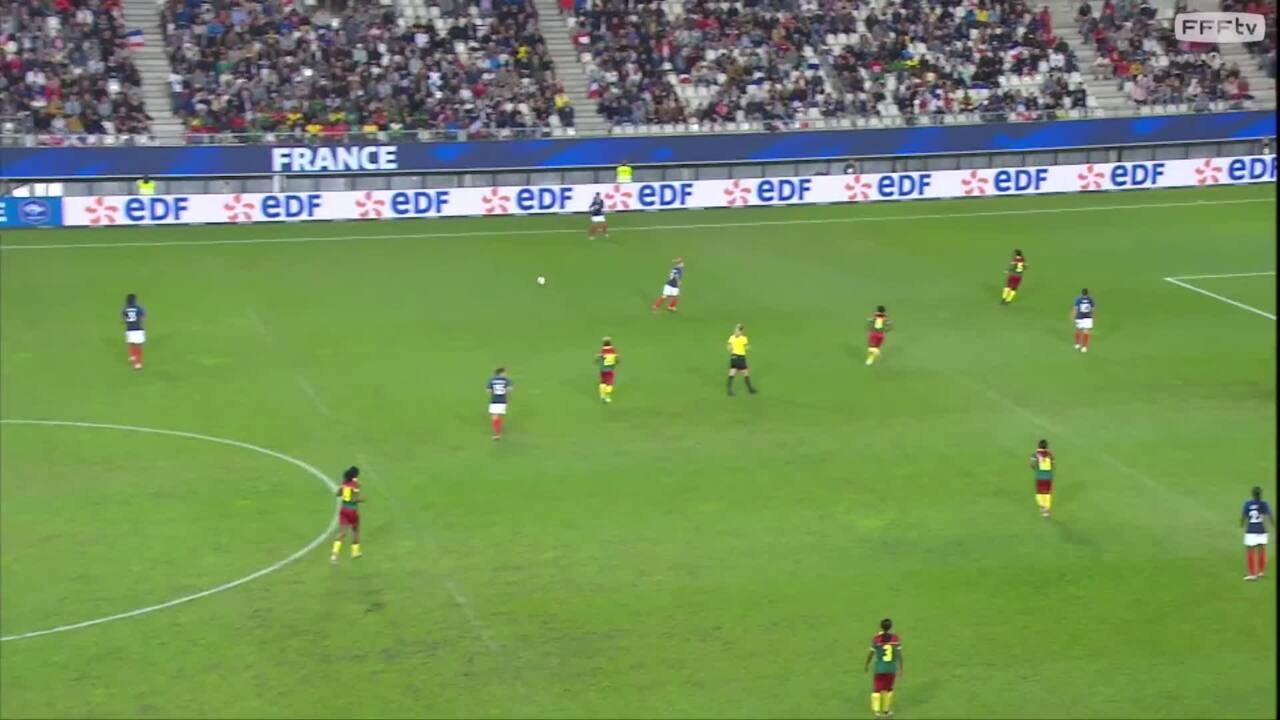 France-Cameroun Féminines 6-0, les buts