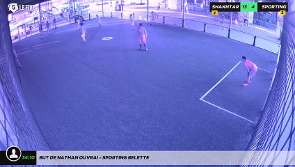 But de NATHAN OUVRAI - SPORTING BELETTE