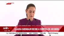 ¡Última Hora! Claudia Sheinbaum recibe a comitiva de Joe Biden