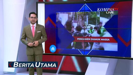 Seorang Pengamen di Jaksel Diamuk Warga Gegara Pukul Penjaga Toko hingga Alami Luka
