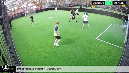 But de Nicolas Chaudet - MC DERMOTT