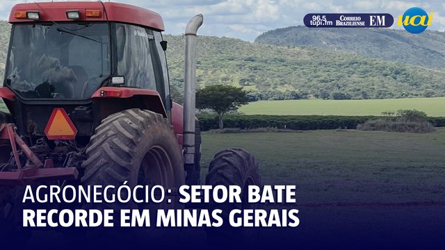 Agronegócio de Minas Gerais bate recorde de crescimento
