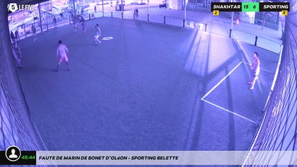 Faute de Marin de Bonet d’Oléon - SPORTING BELETTE