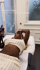 Serena Williams lors de son passage à la Maison Lutétia à Paris il y a quelques jours.
