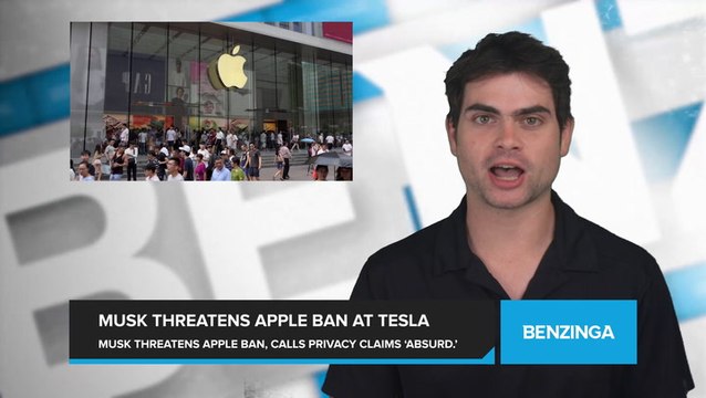 Tesla CEO Elon Musk Threatens Apple with Ban at Tesla Over OpenAI Integration, Says Apple's Claims to Privacy Protection 'Patently Absurd'
