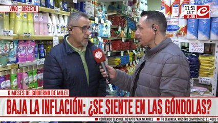 ¿Baja la inflación?: comerciante contó qué precios bajaron y cuáles subieron