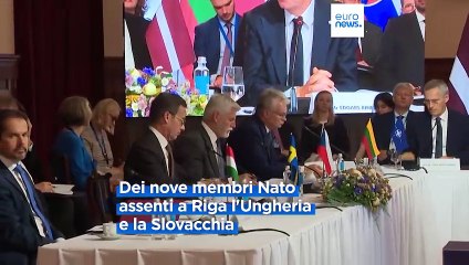 Ucraina, riunione a Riga dei membri Nato dell'Est Europa: assenti Slovacchia e Ungheria