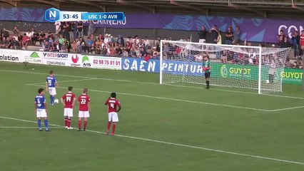 Concarneau - Avranches : Penalty pour Concarneau qui mène 2-0 !