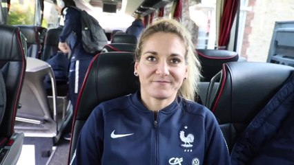 France-Etats-Unis Féminine les Bleues, de Clairefontaine au Havre