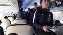 Le voyage en Moldavie avec les Bleus, Equipe de France