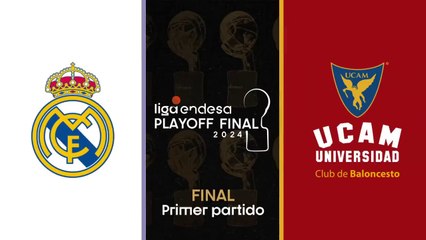 Real Madrid - UCAM Murcia (84-76) RESUMEN _ Playoff Final Liga Endesa 2024