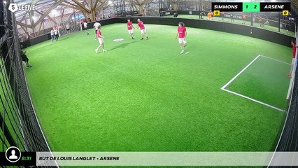 But de Louis Langlet - ARSENE