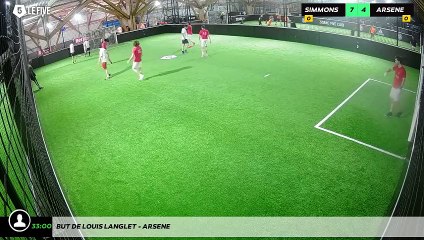 But de Louis Langlet - ARSENE