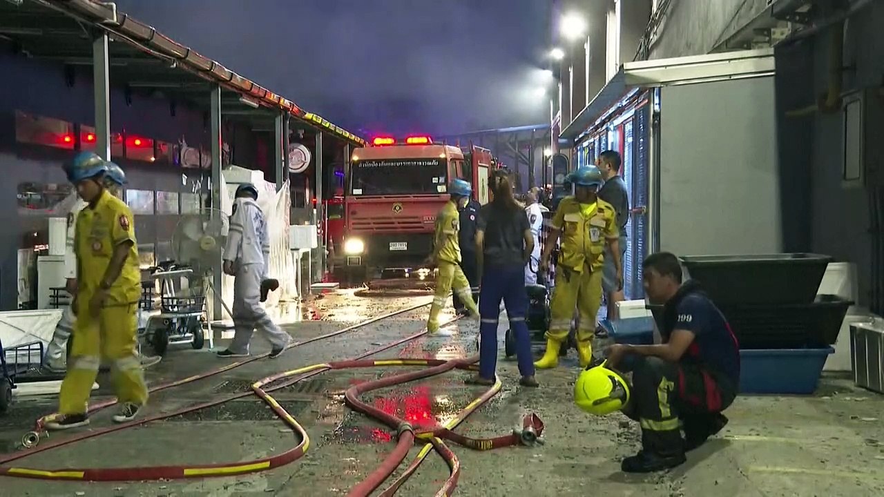 Incêndio destrói pet shops em Bangcoc e mata inúmeros animais