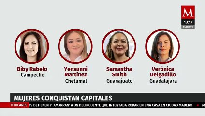 Mujeres gobernarán 13 estados y ocho alcaldías en CdMx