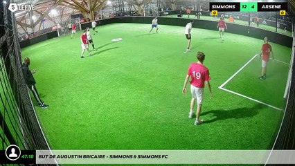 But de Augustin BRICAIRE - SIMMONS & SIMMONS FC