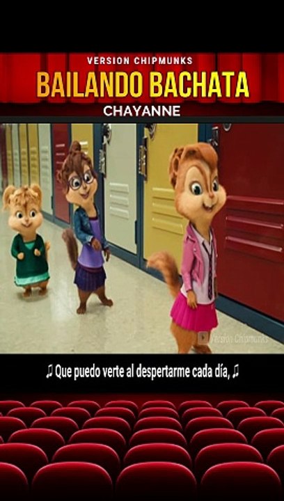 Bailando Bachata - Chayanne || Alvin and the Chipmunks Song
