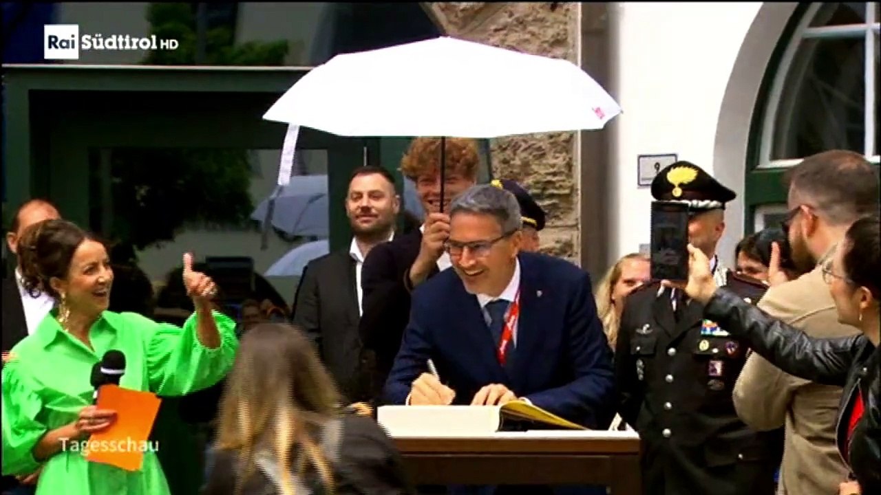 Suedtirol feiert Jannik Sinner als neue Nr.1 der Tennisweltranklist, Tagesschau Rai 2024-06-11