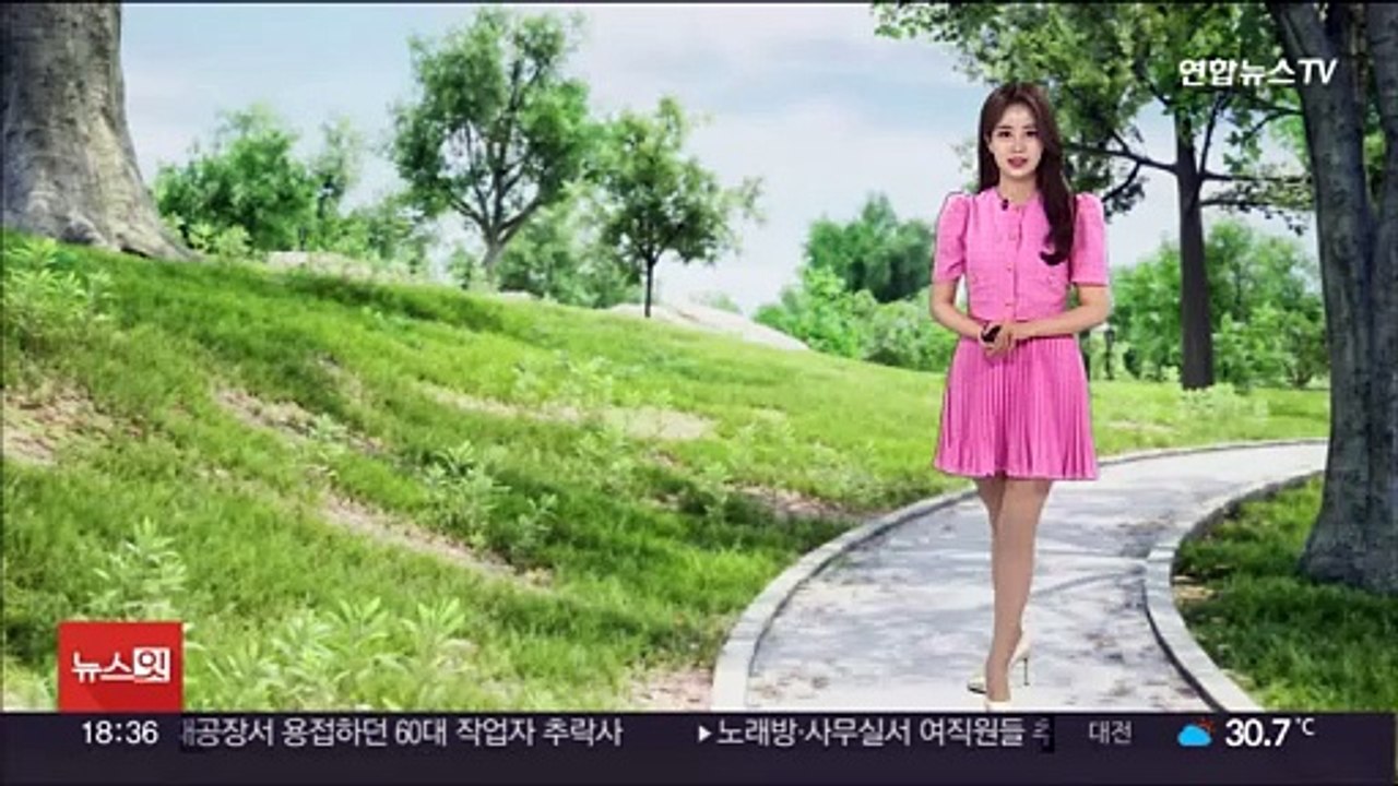 [날씨] 경북 경산 하양 36.7도, 전국 가장 높아…주말 내륙 곳곳 비·소나기