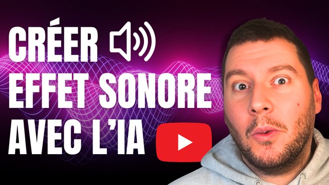 Créer des effets sonores avec l'IA