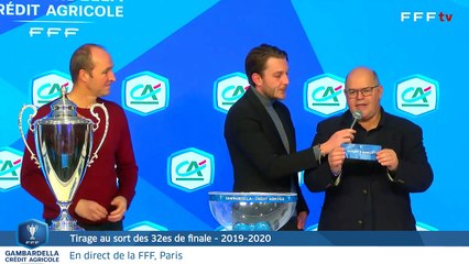 Le tirage des 32es de finale !