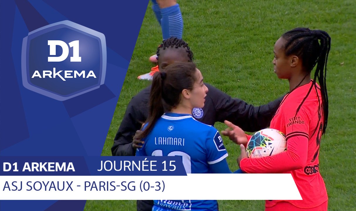J15 | ASJ Soyaux Charente - Paris Saint Germain (0-3)