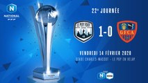 J22 | LE PUY FOOT 43 - GFC AJACCIO (1-0)