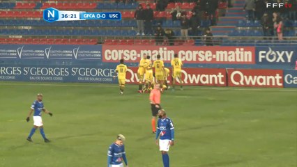 Le Gazélec Ajaccio ouvre le score !