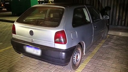 Veículo Gol furtado na Avenida Tito Muffato é recuperado pela PM