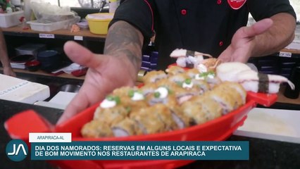 Dia dos Namorados em restaurantes de Arapiraca