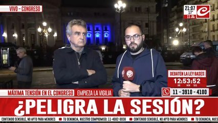 Agustín Rossi: "Si sale la Ley Bases, el gobierno celebrará una noche y sufrirá el resto de los días"