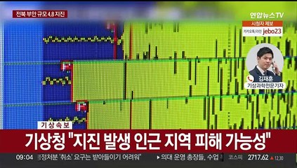 전북 부안서 규모 4.8 지진 발생…전국 곳곳 흔들림 관측