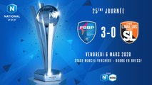 J25 | Bourg-Peronnas 01 – Stade Lavallois (3-0)