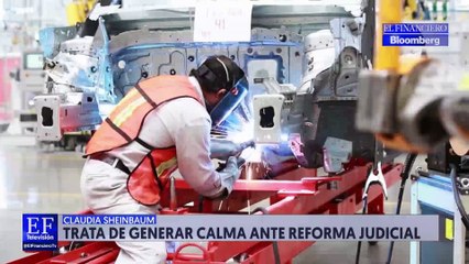 Sheinbaum asegura a inversores que hay Estado de derecho