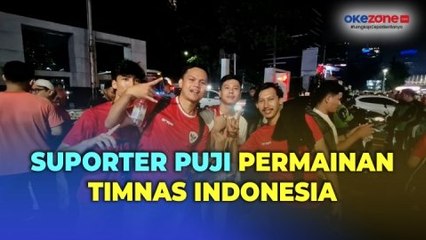 Momen Suporter Puji Permainan Timnas Indonesia vs Filipina Tadi Malam