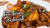Kari Kering Berkerisik Tanpa Santan Masih Sedap