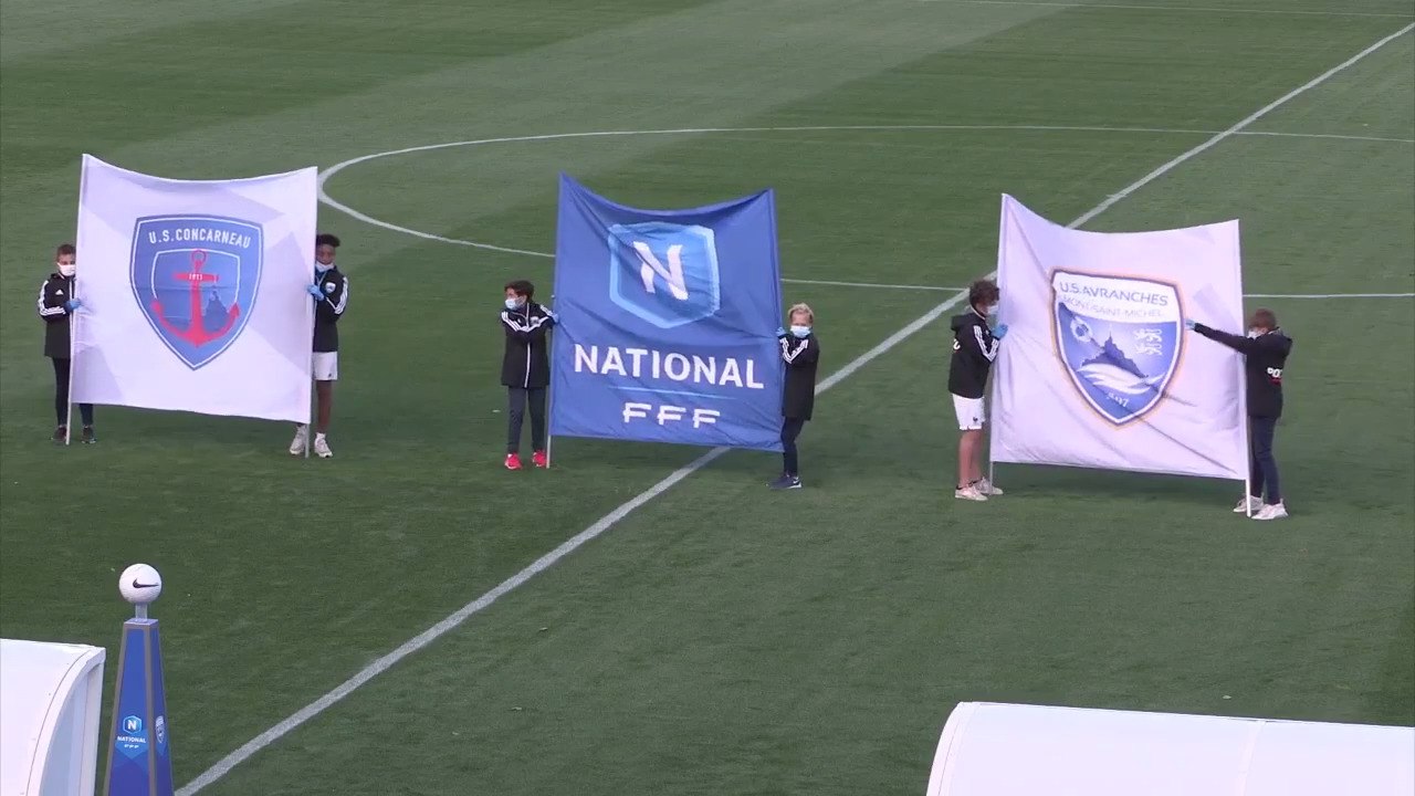 J1 I US  Avranches MSM  -  US Concarneau (0-2) en replay