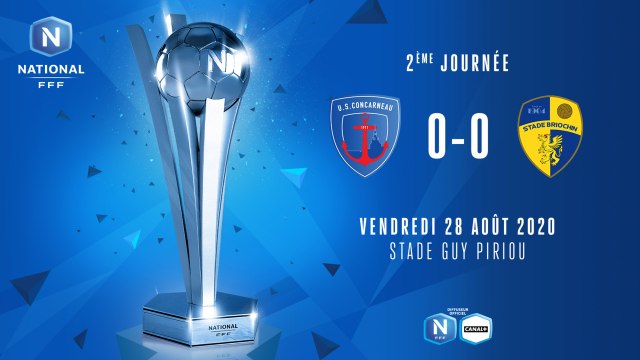 J2 | US Concarneau - Stade Briochin (0-0)
