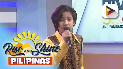 Kilalanin ang ating guest performer na si Giani Sarita