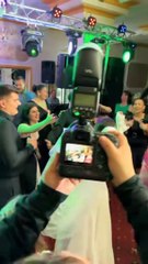 For a wedding celebration, you might consider the song "Amazed" by Lonestar. This classic romantic ballad has beautiful lyrics and a timeless melody, making it a perfect choice for expressing deep love and commitment on such a special day.