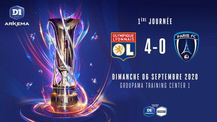 J1 | Olympique Lyonnais – Paris FC (4-0)