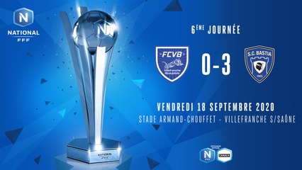J6 I FC VILLEFRANCHE B. - SC BASTIA (0-3)