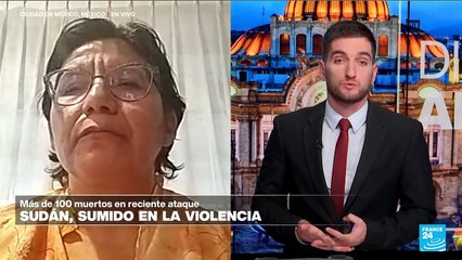 Beatriz Escobar: 'Refugiados sudaneses son sometidos a malos tratos que ponen en riesgo su vida'