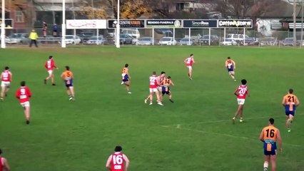 BFNL: Golden Square's Tom Strauch with a classy goal v South Bendigo, rd 8, 2024