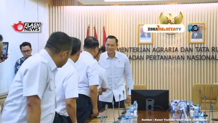 KEMENTERIAN ATR-BPN SELESAIKAN KONFLIK LAHAN SERAHKAN SERTIFIKAT HPL PT KAI
