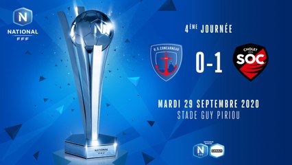 J4 | US Concarneau - SO Cholet (0-1)