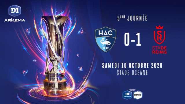 J5 - LE HAVRE AC - STADE DE REIMS (0-1)